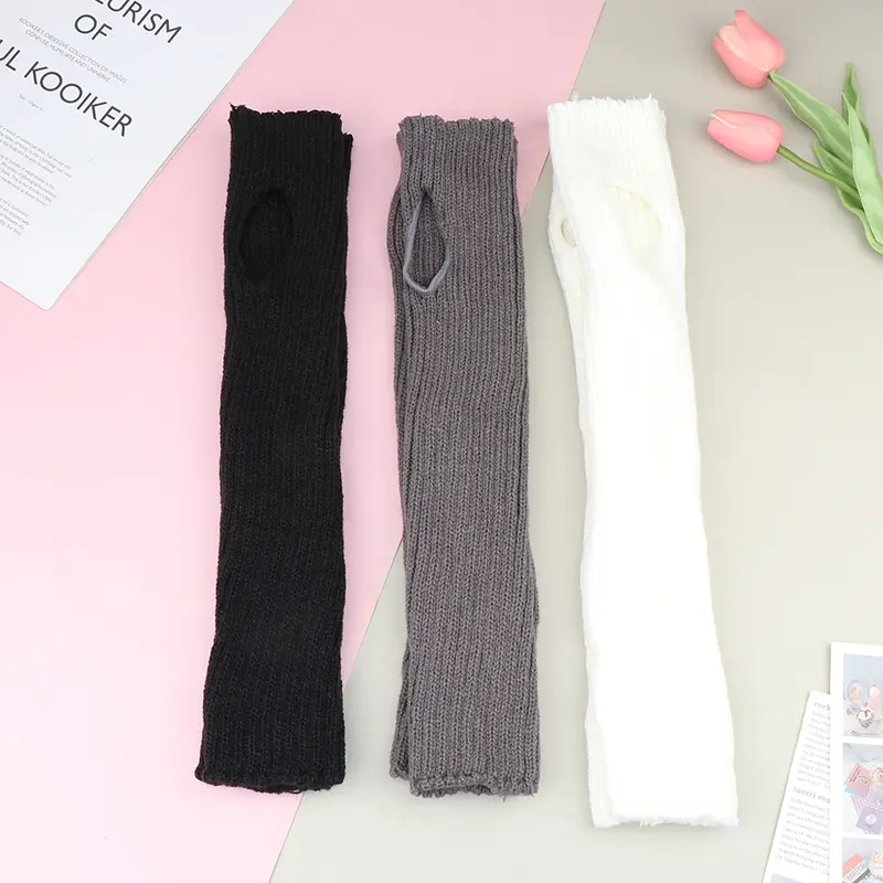 Tất Giữ Ấm Chân Mùa Đông, Phong Cách Y2k, Lông Mịn, Phụ Kiện Goth, Tất Dài Dệt Kim Lolita Gothic, Dành Cho Nữ, Giữ Ấm Chân, Tất Nữ, Legging Phong Cách Gothic 3
