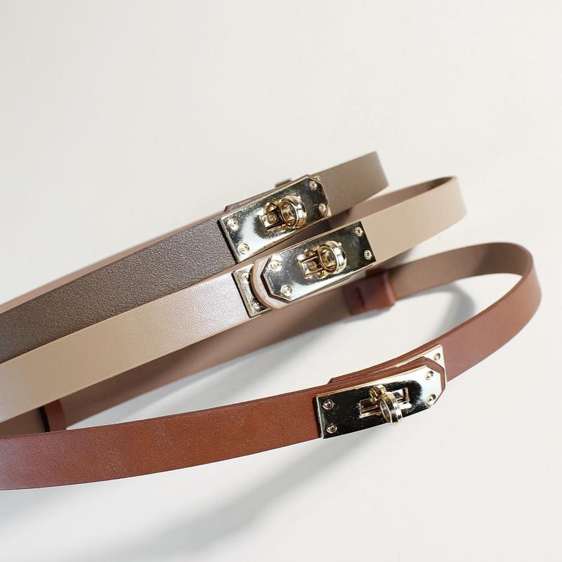 Product Introduction of New waist lock, narrow belt, long shirt and skirt decoration, elastic and adjustable small belt. 15