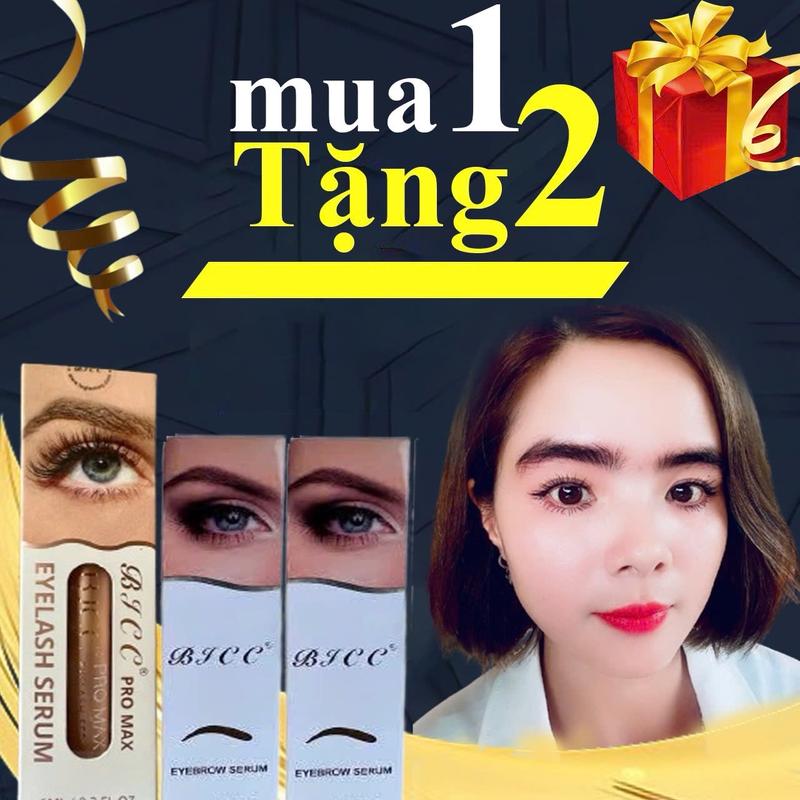 Bjcc Dưỡng Mi Bjcc Pro Max - Hỗ Trợ Mọc Mi và Giảm Gãy Rụng - 6ml cây - Phù hợp mọi loại da - Hạn Sử dụng 36 Tháng Tặng Kèm 2 Mày Bjcc Cosmetic Mỹ Phẩm Women
