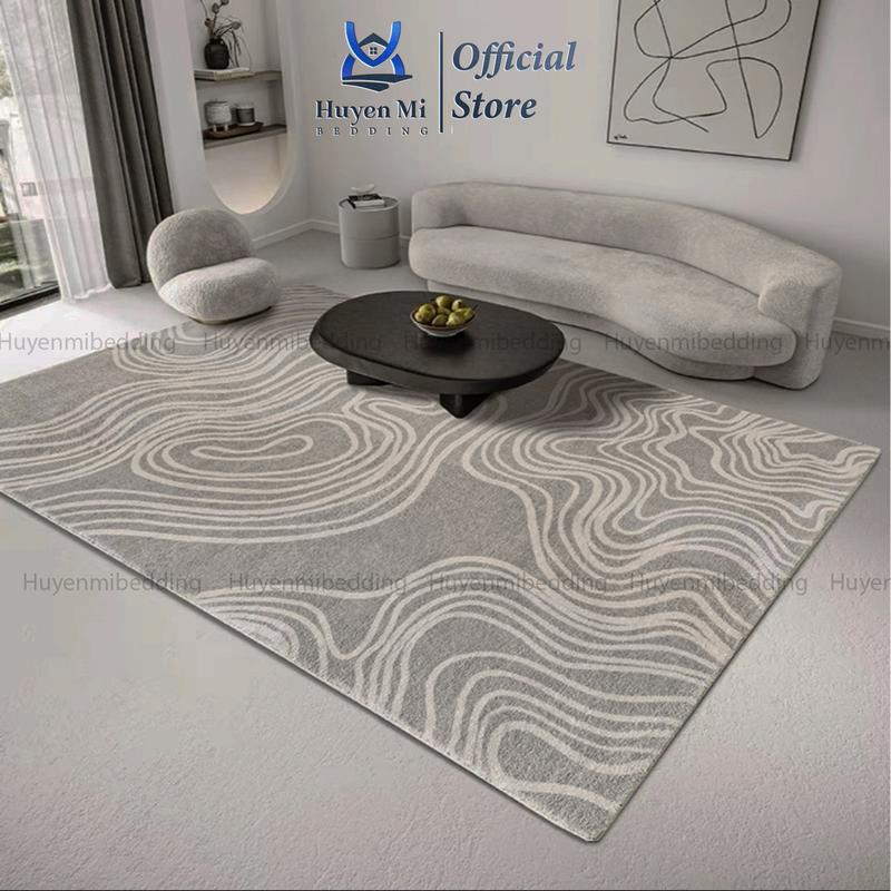 Thảm Panama lông cừu cao cấp trải sàn phòng khách và phòng ngủ -Thảm decorr cao cấp hiện đại chất dày dặn dễ vệ sinh