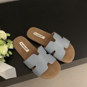 Dép Một Mảnh Hở Ngón Kiểu Pháp, Dành Cho Nữ, Có Thể Đeo Ngoài Trời, 2025