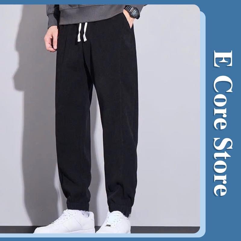 ( Combo 1-2 quần )Quần jogger nam nữ ống rộng unisex bo gấu cao cấp E Core Store Quần nỉ nam ống rộng dáng thể thao nam nữ Pants Menswear Ong Gym Sport Yoga Tập Gym Tập Yoga