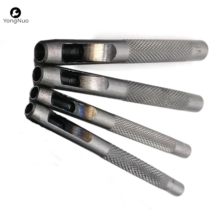 Handmade Hole Punch Set, 3MM/5MM/8MM/10MM Manual Hole Punch Drill For Paper Leather Shoes Belts, Specialty Hand Tool 5