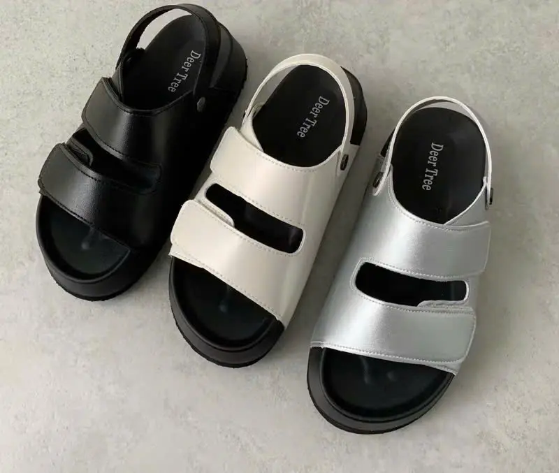 Sandal nữ quai da mềm YOUU đi được 2 kiểu thoải mái trẻ trung