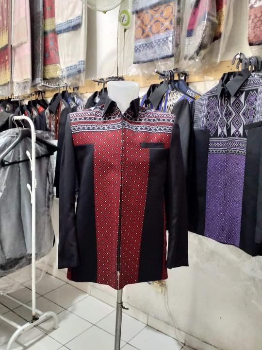 Product Introduction of JASKET KOMBINASI MOTIF SUMATERA 4