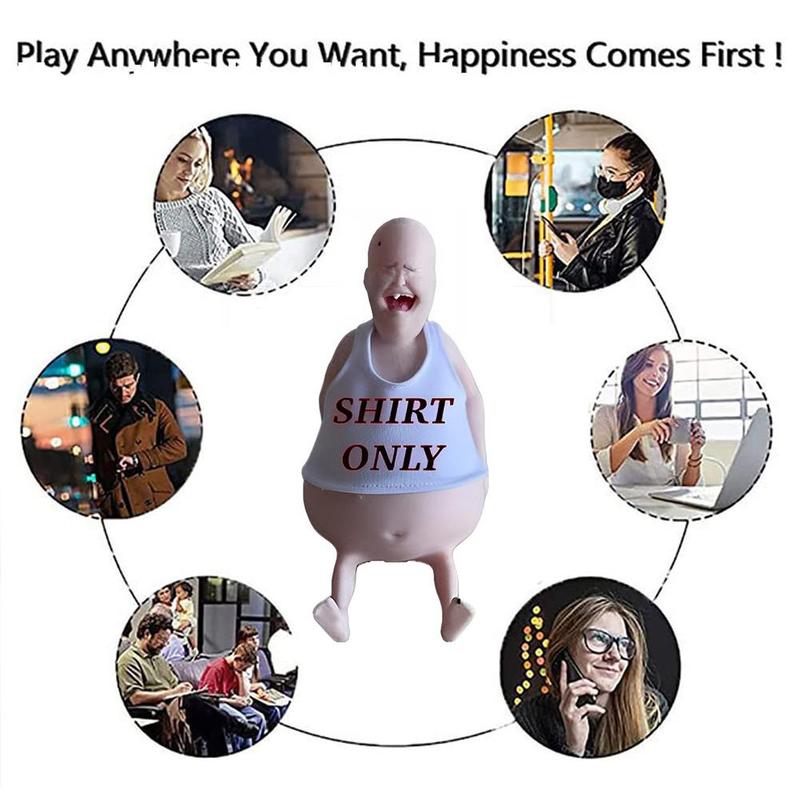 Product Introduction of Creative And Interesting Squeeze Fun Funny Soothing Decompression Toy Desktop Decoration Doll Ornaments Squeeze Gifts 17