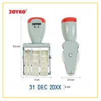 Gambar Joyko Stamp Date D-3 Ukuran 4mm Stempel Cap Tanggal Bulan Tahun D3 dari CENTRO TRADING Kota Bandung 4 Tokopedia