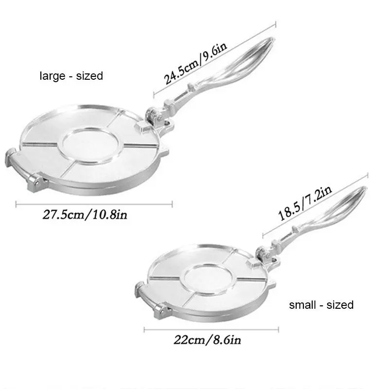 Aluminum Alloy Pancake Press, 1 Count Multifunctional Pancake Maker, Durable Pancake Press for Home Kitchen Baking House, Bakeware 1