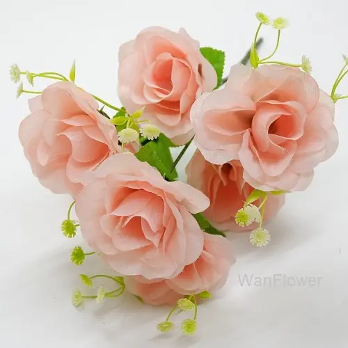 WANFLOWER Bunga Mawar Luna X7 Decoration Wedding 6