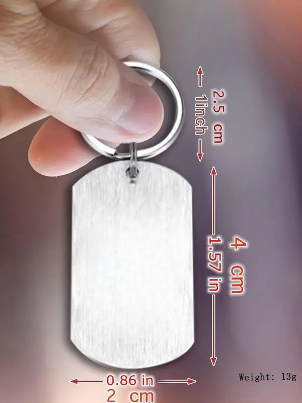 Letter & Cartoon Pattern Keychain, Stainless Steel Keychain for Women & Men, Summer 2024 Trendy All-match & Exquisite Keychain for Teacher Appreciation Gift, Back to School Supplies 1