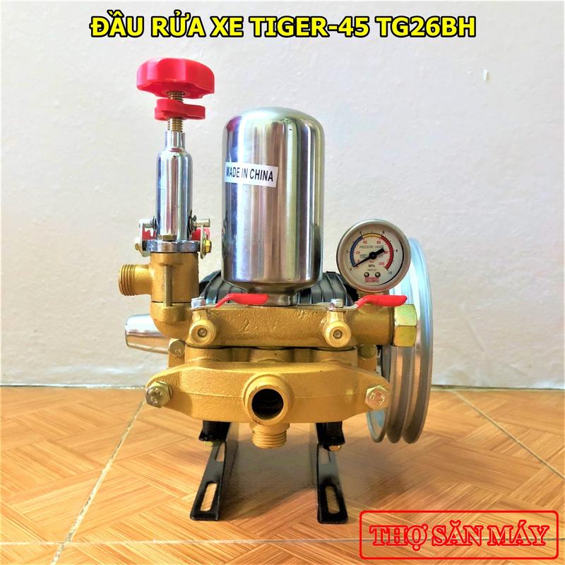 Product Introduction of ĐẦU RỬA XE CAO ÁP THÁI LAN 1HP TIGER 45 TG26BH - MÁY RỬA XE ĐẦU RỜI - BẢO HÀNH 6 THÁNG 15