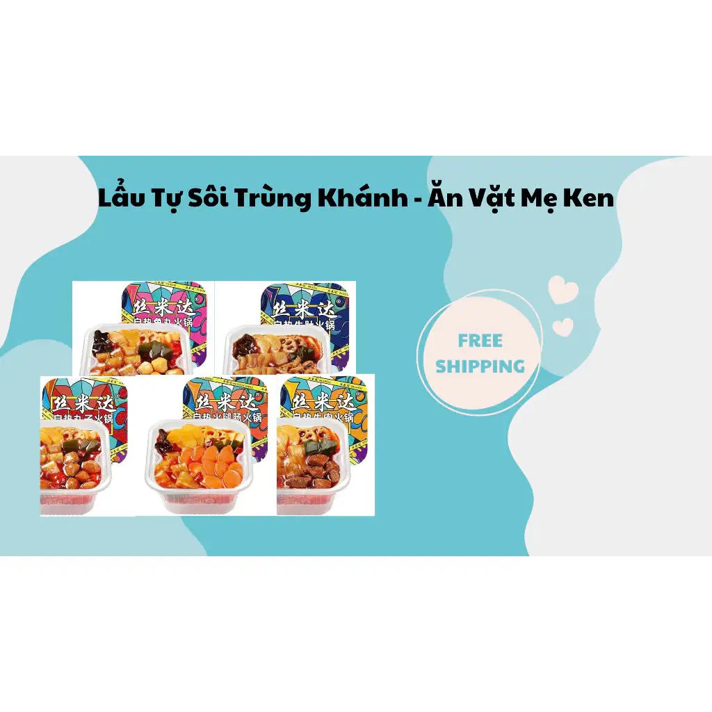 Lẩu Tự Sôi Trùng Khánh - Ăn Vặt Mẹ Ken Cay Food