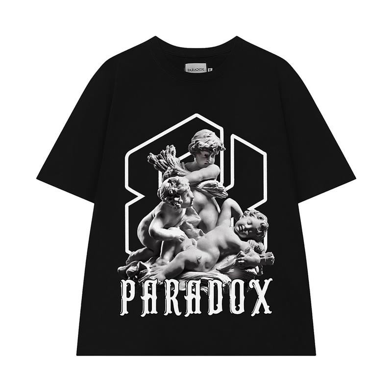 Áo thun PARADOX Kiddo - Đen, Trắng