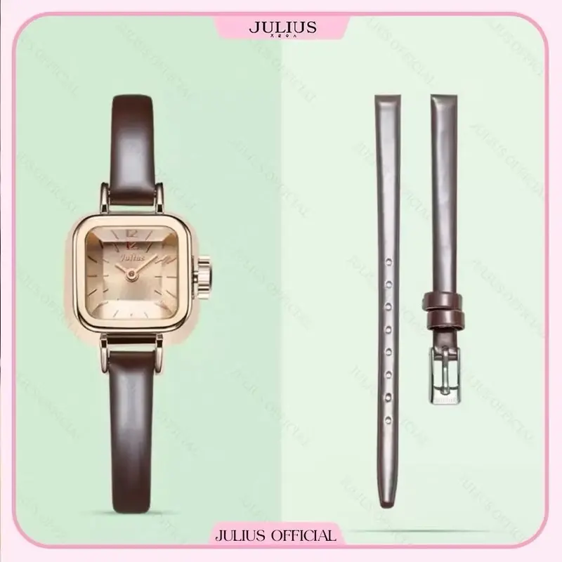 Dây da đồng hồ JA-496 Size 7 | Julius Official 0