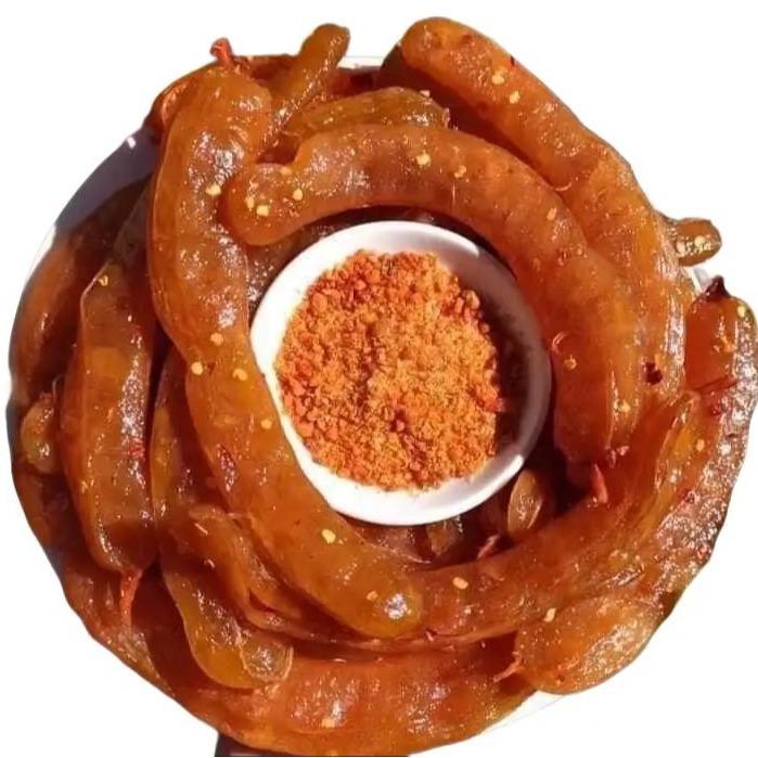 Me trái rim đường lắc muối ớt 100g dùng thử Chua Snack Food Thức Ăn Ăn Vặt Cay