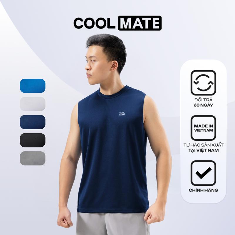 Áo Ba Lỗ Sleeveless Thể Thao Active Essentials - Coolmate