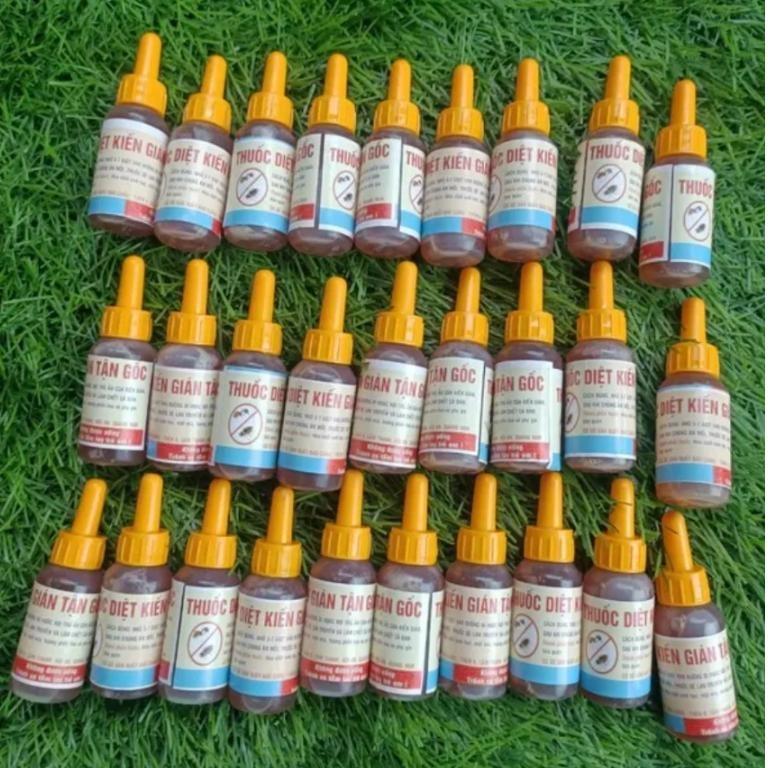 Combo 10 Lọ Thuốc Diệt Kiến Gián Sinh Học