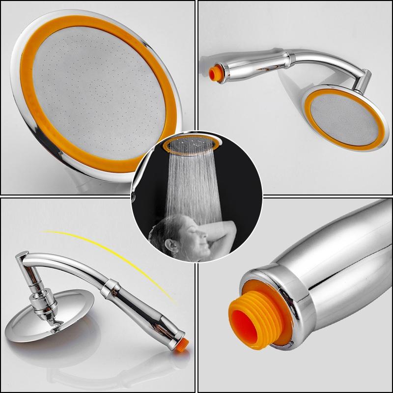 Bộ Vòi Hoa Sen Tắm Tăng Áp, Bát Sen Tắm Đứng Mặt To 15 Cm Chất Liệu Nhựa ABS Cao Cấp, Dễ Dàng Lắp Đặt Và Sử Dụng 8