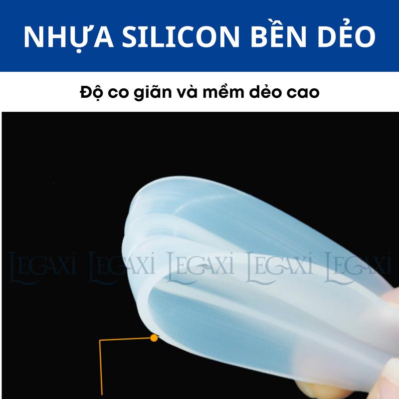 Dây viền cạnh kính, ron dán cửa kính cường lực chống va đập chữ C bọc cạnh bàn, gương, hồ cá, kệ, tủ Legaxi 5