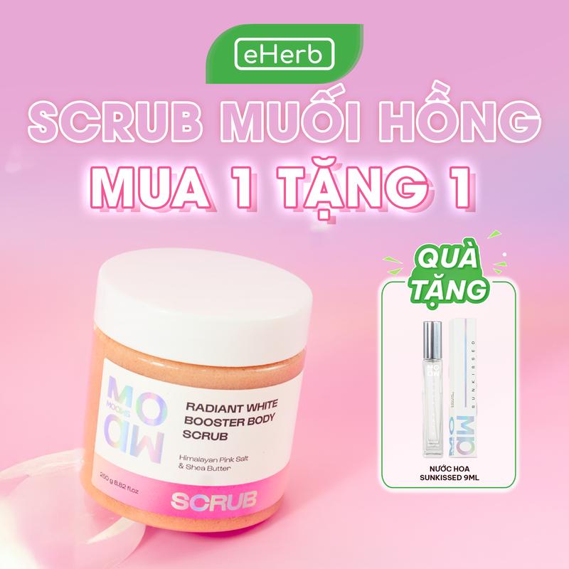 [MUA 1 TẶNG 1] Tẩy Tế Bào Chết Muối Hồng Himalaya MOAW MOAWS - Tẩy Da Chết Mùi Dâu Hỗ Trợ Trắng Da Hữu Cơ EHERB - Scrub Vật Lý Làm Sạch Chăm Sóc Da Body - TTBC Hỗ Trợ Dưỡng Sáng Da Whitening Spa Skincare Nữ Women Mỹ Phẩm Cho Bé Iu