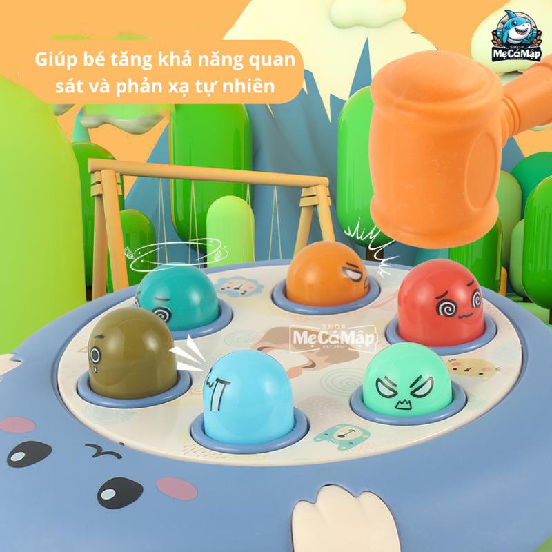 Product Introduction of [Quà tặng] Đồ chơi cho bé đập chuột đáng yêu, Đồ chơi trẻ em an toàn 16