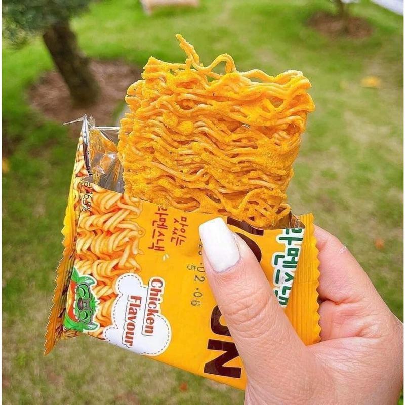    Hộp 30gói   mì trẻ em SHOGUN thương hiệu Hàn Quốc vị gà phủ phô mai mì trẻ em ăn liền 