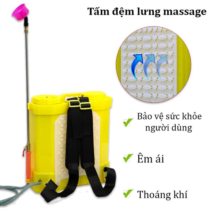 Product Introduction of Bình Xịt Điện 16 lít Con Ong Vàng cov 16d 27