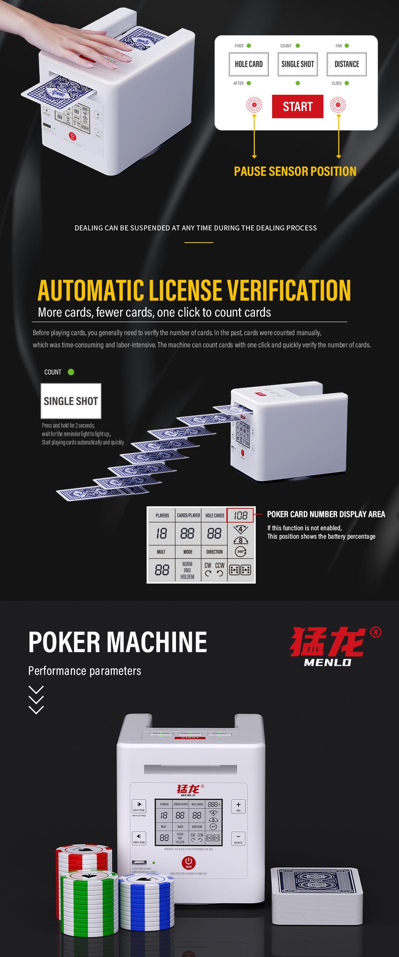 Product Introduction of Full-automatic Licensing Machine To Combat Landlord Guantian Texas Reshuffle Licensing One Machine 11