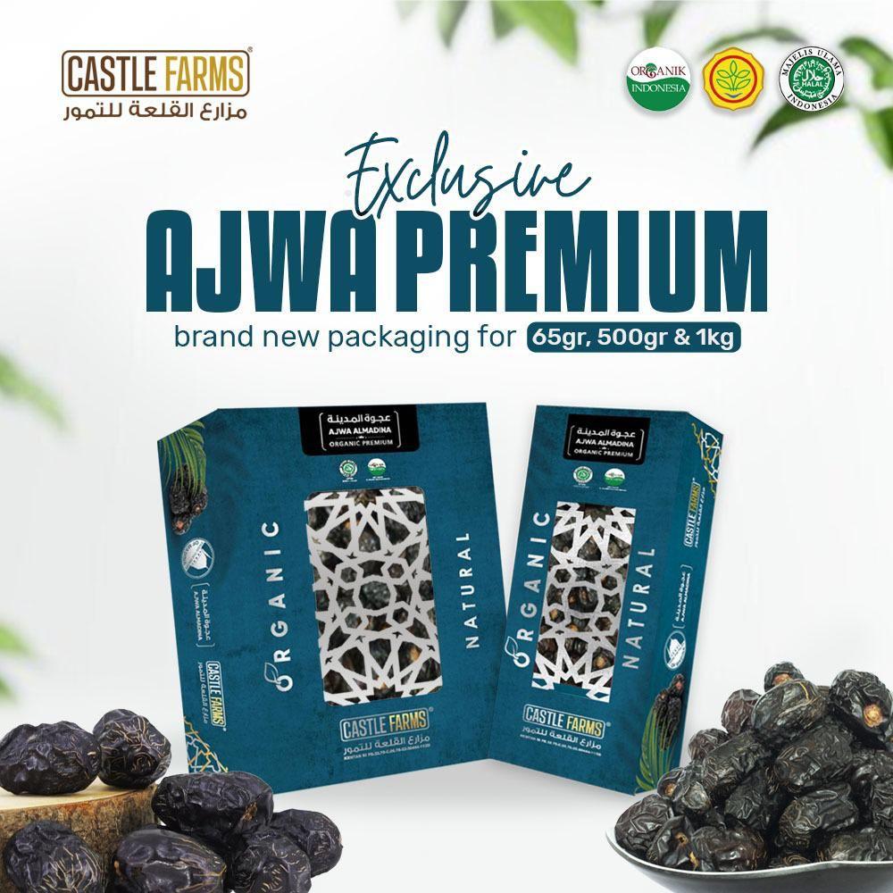 AJWA CASTLE FARM  PREMIUM  ORGANIC 1KG .