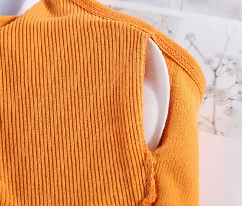 Product Introduction of Womens Sports Bra Seamless Breathable Soft Underwear Adjustable Shoulder Strap Inner Padded Yoga Vest Bralette 26