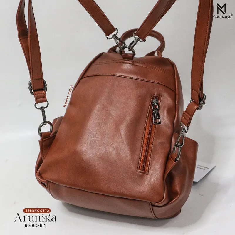Ransel Backpack Wanita Arunika Moonzaya Bahaan Sintetic Leather 8