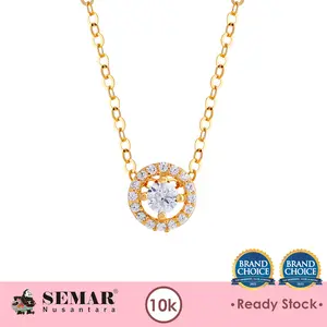 Kalung Emas Ghava Round Gold 10K Semar Nusantara