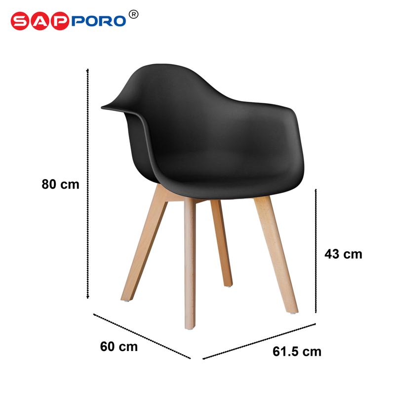 Product Introduction of SAPPORO TAREE - Kursi Makan | Kursi Cafe | Dining Chair 22