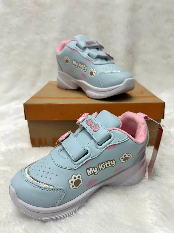 sepatu sekolah anak perempuan minicorn velcro perekat merah muda pink kuda poni tk sd Fashion 2
