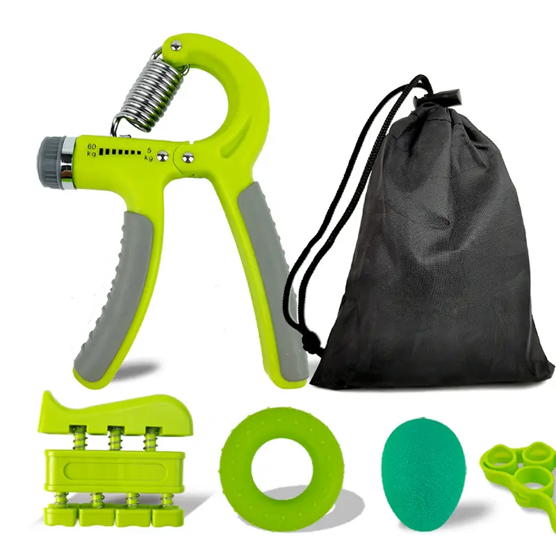 Hand Strength Training Set 2026 - Five-Piece Hand Exercise Kit with ...