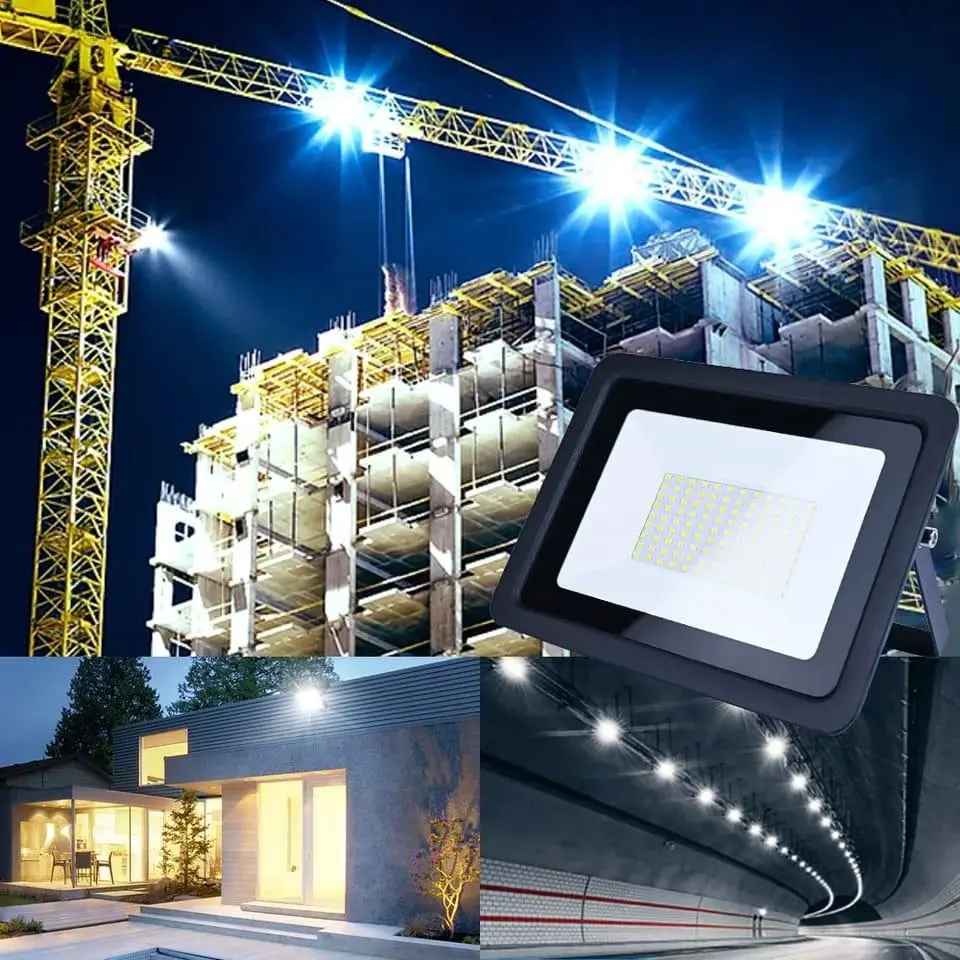 Lampu Sorot LED 200W Super Terang Waterproof IP66 Kabel Output 3 Pcs