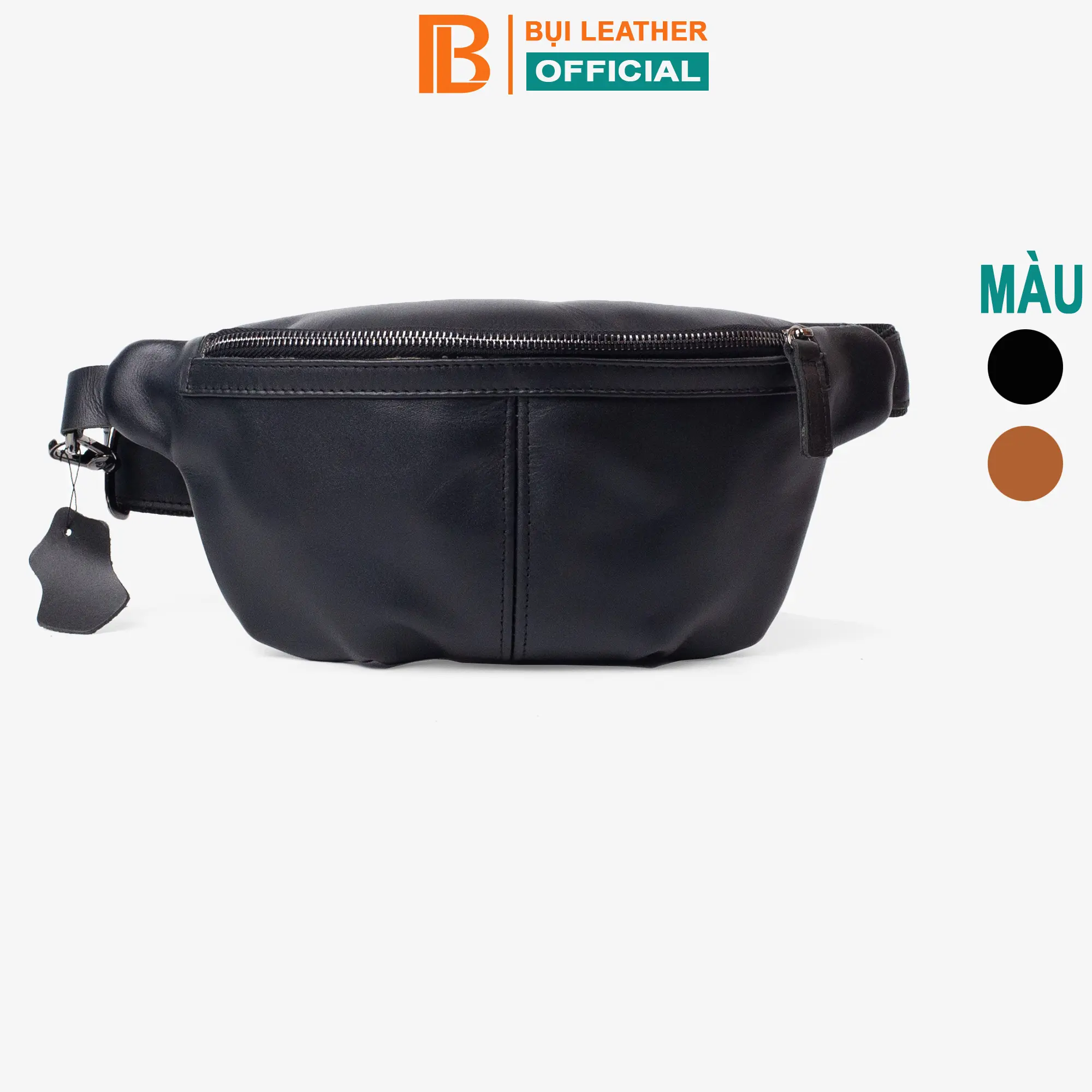 Túi Bao Tử Nam Da Mars DC109 Sang Trọng, Túi Nam Đeo Trước Bụng, Ngực Bụi leather - DC109 - Bảo hành 12 tháng