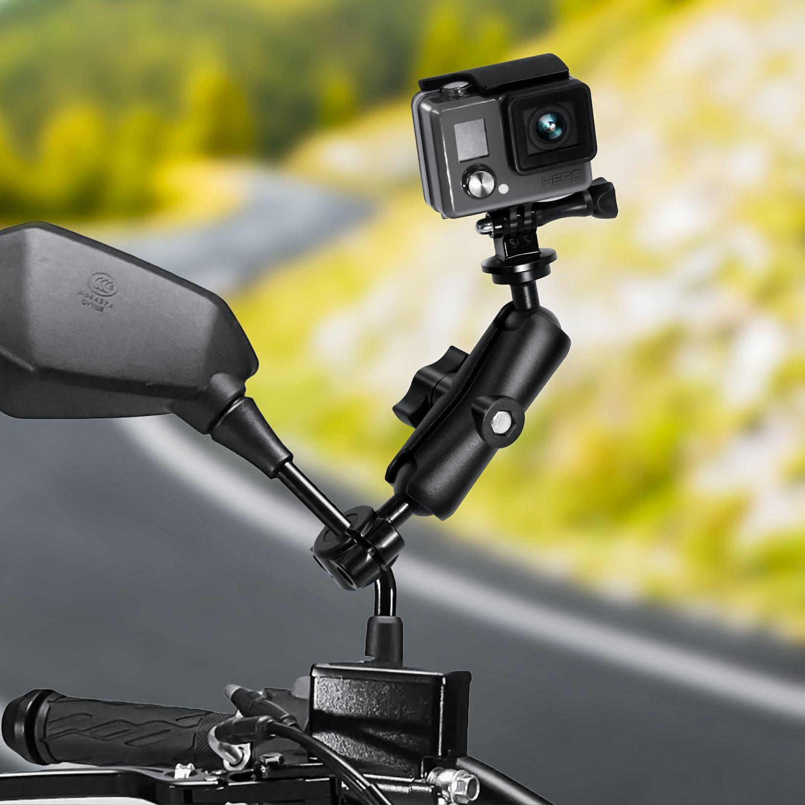 Motorcycle And Bicycle Handlebar Mount For Action Cameras_voghion.com