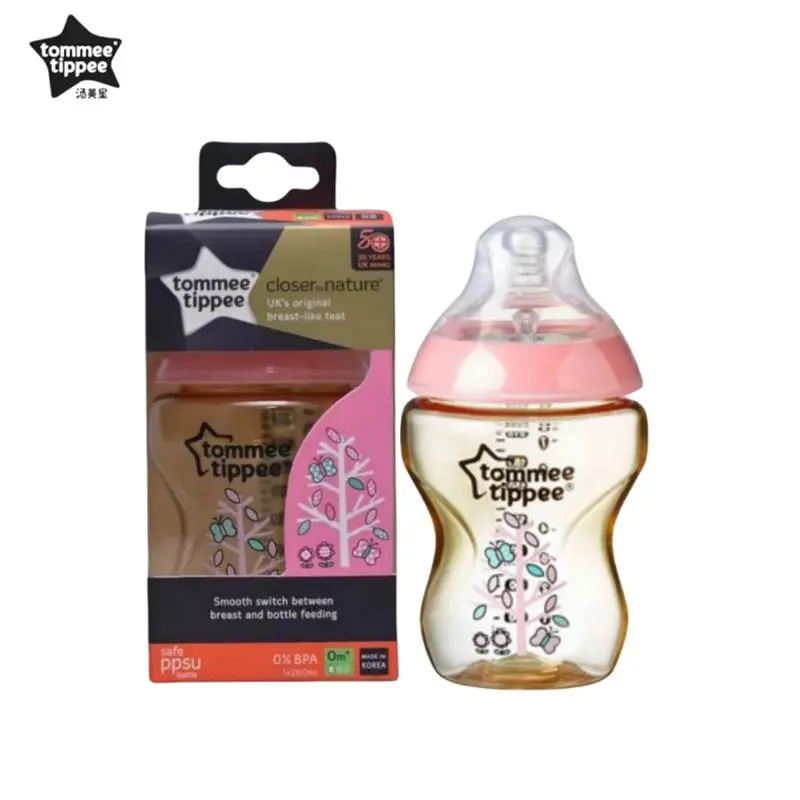 Bình Sữa Cho Em Bé Tommee Tippee, Gần Như Tự Nhiên, Chống Sặc, Làm Bằng PPSU, Van Rộng, Tự Động, Có Sẵn Trong Các Cỡ Bình Sữa Phụ Kiện 150 / 260ml bình  ub mom Cho Bé đầu  núm ti màu trắng li bin hsu amoy uum nắp  bình moyuum yunbabykids  bình bình  sữa