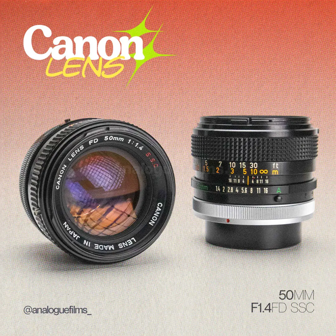 Lensa Canon 50mm f1.4 SSC