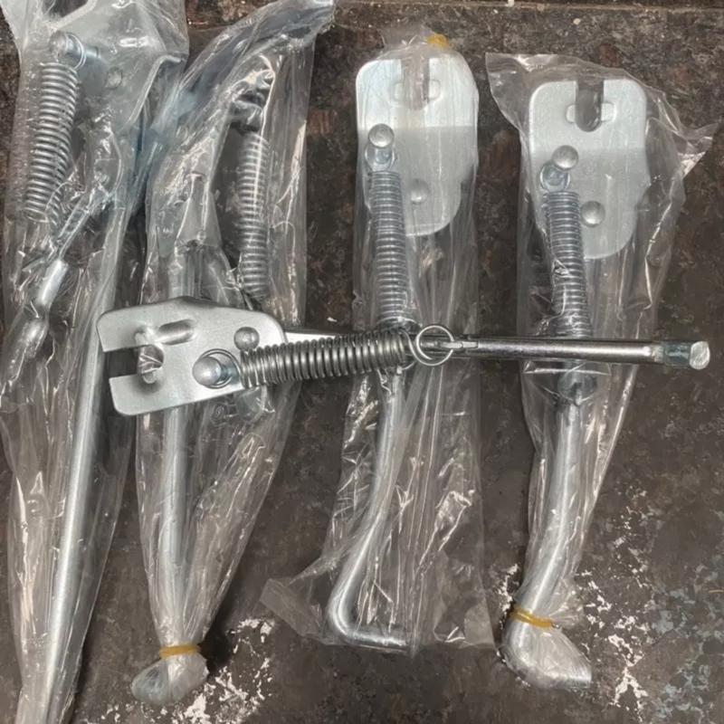 Chân Chống Xe Đạp Trẻ Em Mini Cho Bé Cào Cào To Bé Thép Cao Cấp Người Lớn Gắn Xe Đạp 0