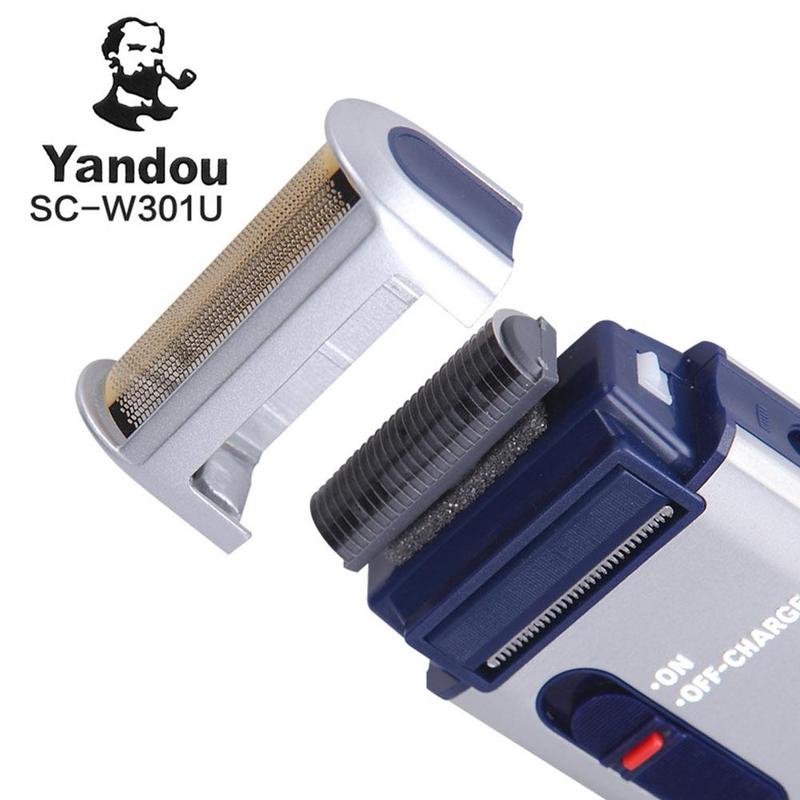Dao Cạo Râu Nam Bằng Điện, Beautech, SC-W301U, Đầu Cạo Râu Kiểu Cổ Điển Lưỡi Đơn 1