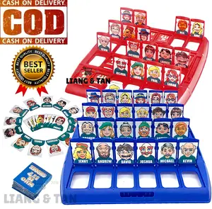 ( BISA COD ) PROMO Mainan Tebak Gambar Board Game Who is It Lucu untuk Hadiah / Mainan Anak Laki Laki / Mainan Anak Perempuan Murah SNI