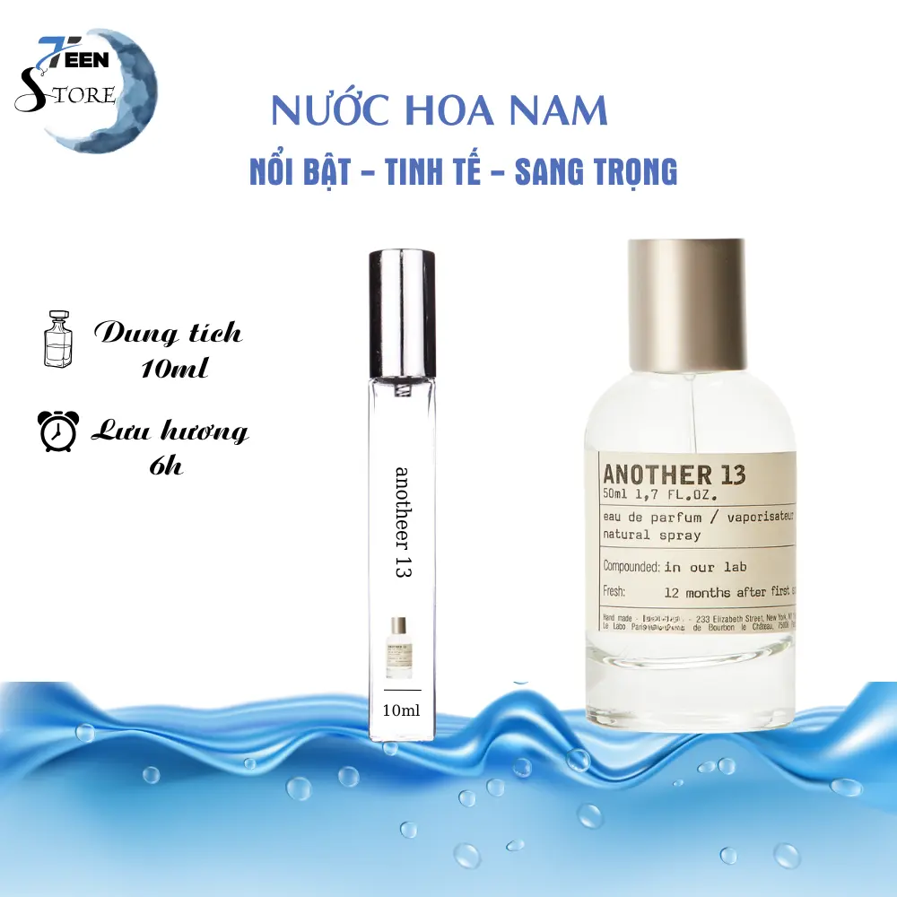 Nước hoa Unisex Annother 13 EDP hương thơm sang trọng tinh tế nổi bật chiết 10ml - Teen store