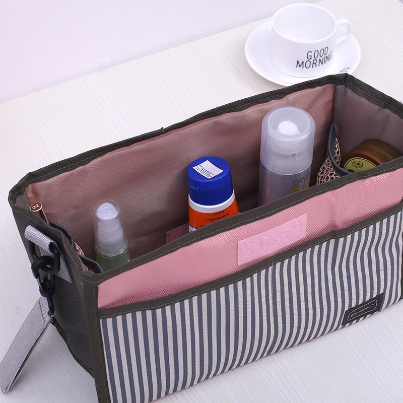 Product Introduction of Baby Stroller Hanging Bag Bottle Diaper Pants Large Capacity Storage Mommy Shoulder Bag 11