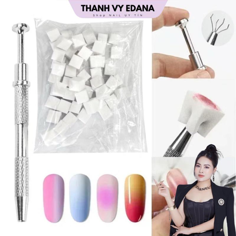  Bút kẹp bông mút dặm ombre Sơn gel  THANH VY EDANA  