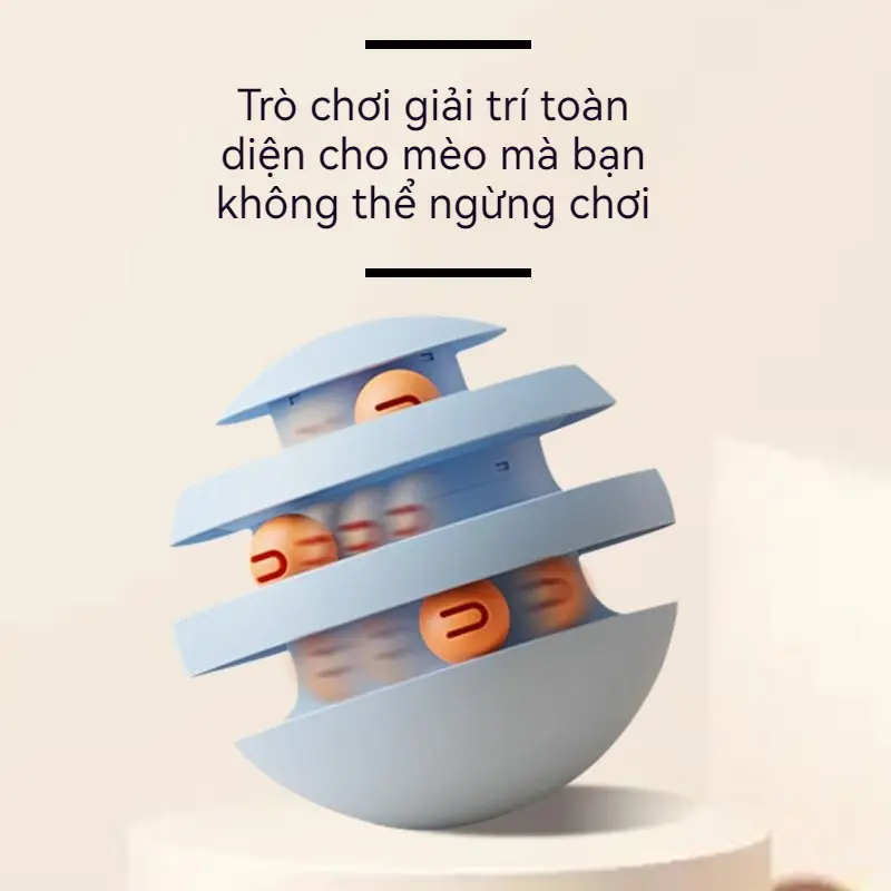 Quả bóng mèo mới đồ chơi mèo cốc mèo bàn xoay đồ tạo tác tự hài hước 6