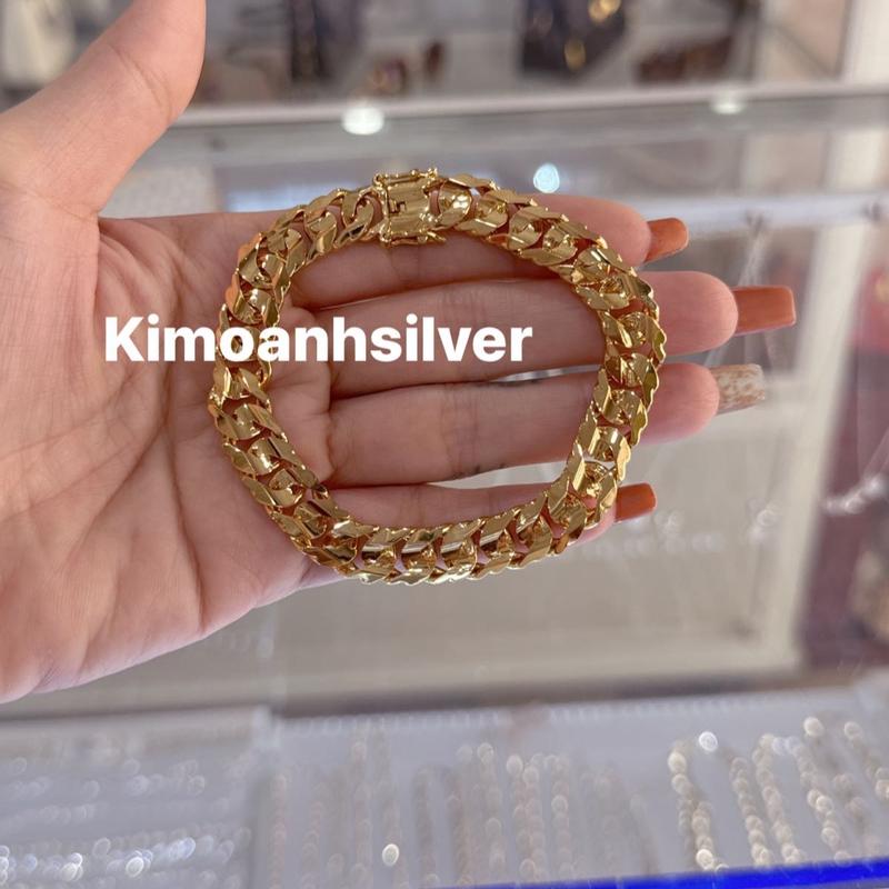 Lắc tay khoen lặc sũng size 3c5 khoá hộp