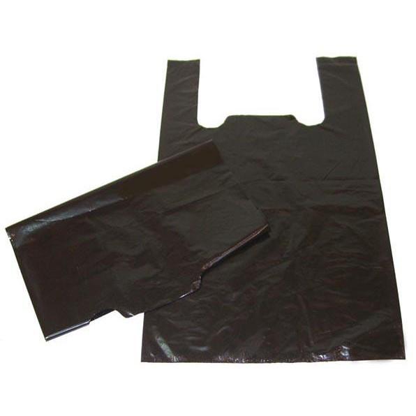 1 kg Túi bóng đen đựng rác có quai xách