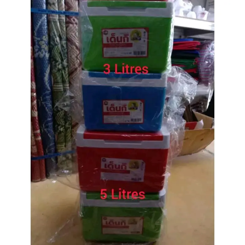 DragonWare  Denki Rectangular Cooler / Ice Box 3L @ 5L